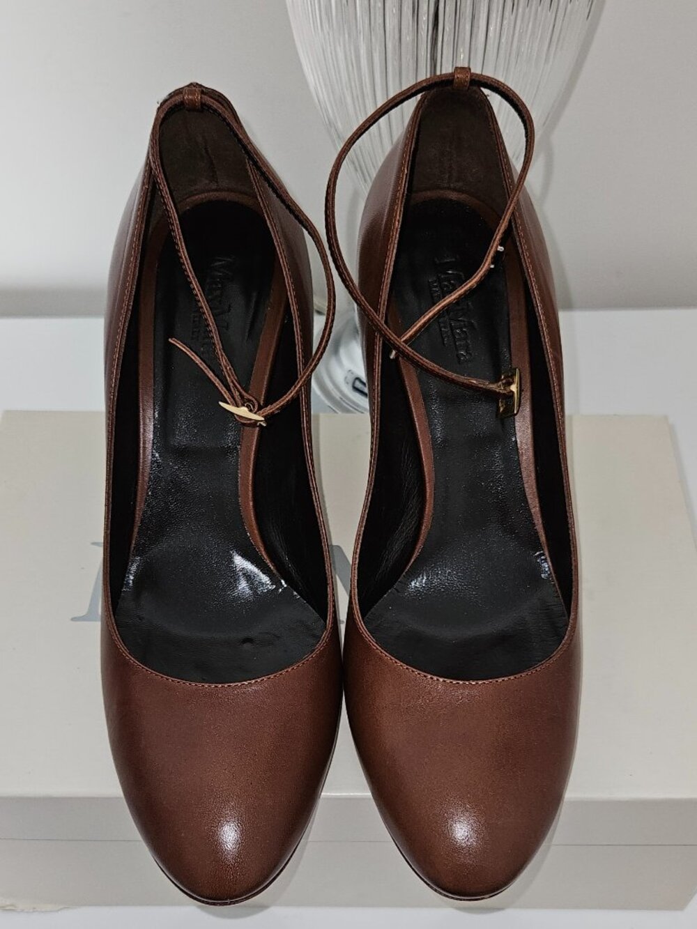 Max Mara Ankle Strap Pumps
